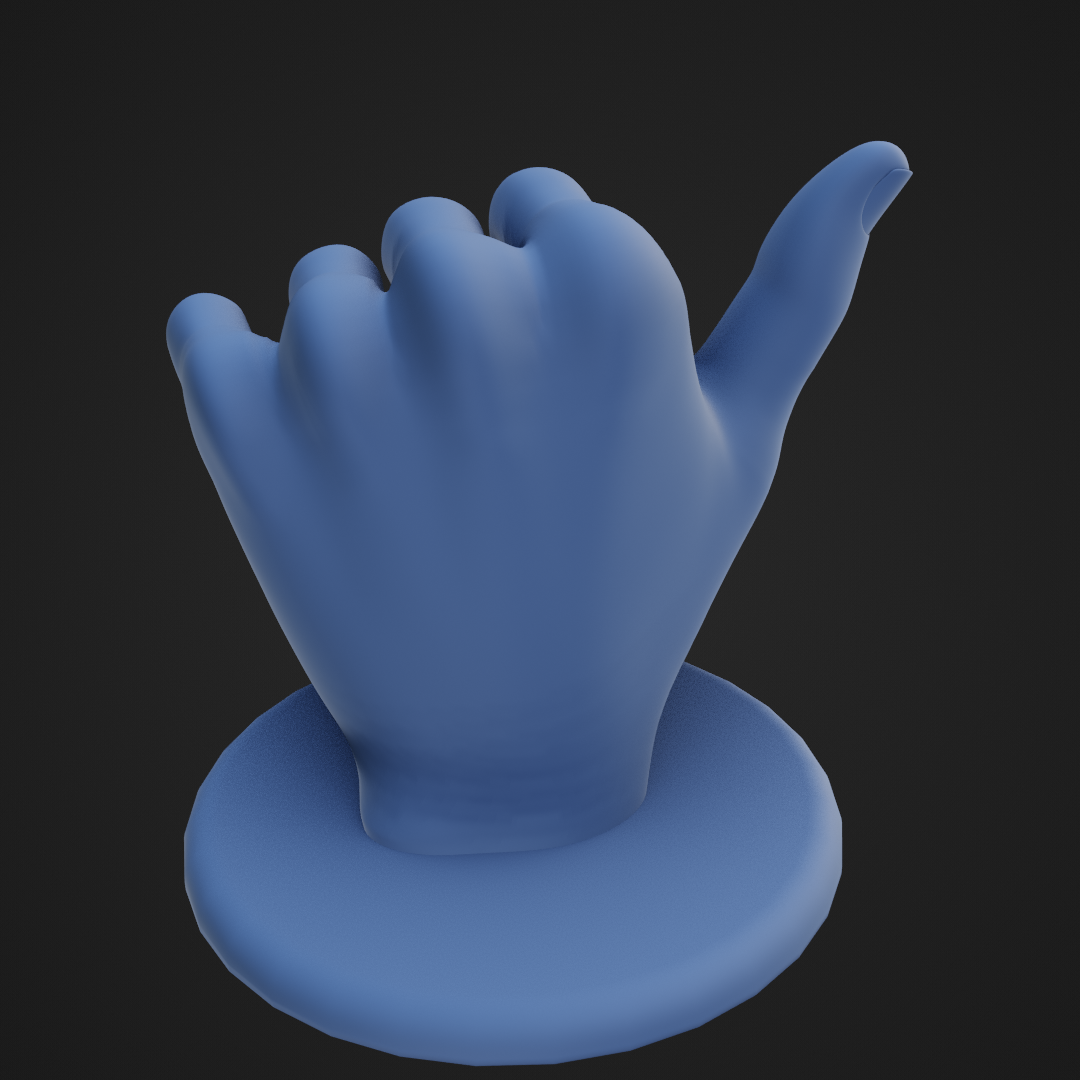 Stl File 3D Hand Sign Thumbs Up 3D Printable Design To Download Cults Stl File 3D Hand Sign Thumbs Up 3D Printable Design To Download Cults