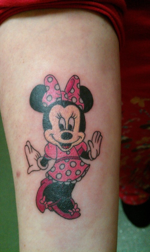 Tattoos Of Minnie Mouse Tattoos Of Minnie Mouse