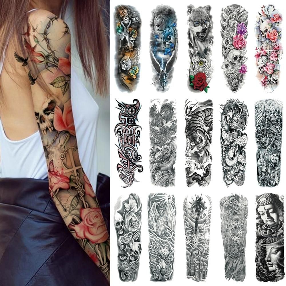 Temporary Arm Sleeve Tattoos: Trendy, Removable, and Fun