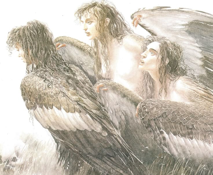 The Sirens By Alan Lee Homer S Odyssey Siren Song Greek Myths The The Sirens By Alan Lee Homer S Odyssey Siren Song Greek Myths The
