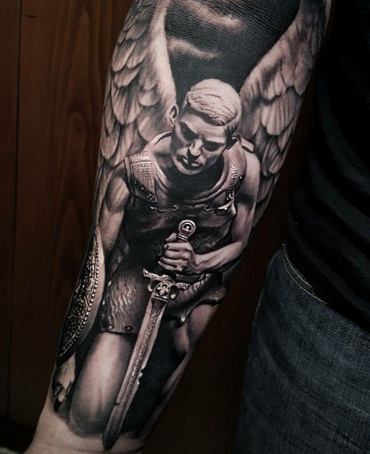 Top More Than 73 Warrior Protector Guardian Angel Tattoo Designs Best Top More Than 73 Warrior Protector Guardian Angel Tattoo Designs Best