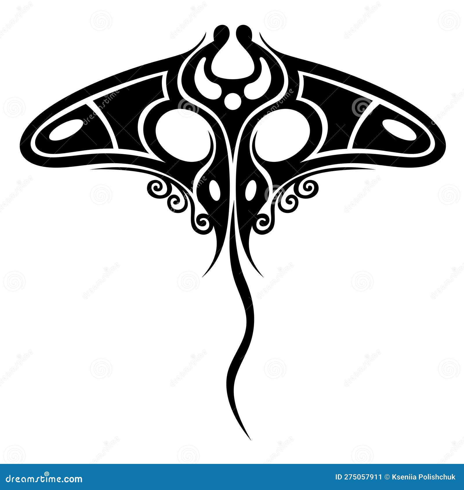 Tribal Manta Ray Tattoo: Symbolism & Design Ideas