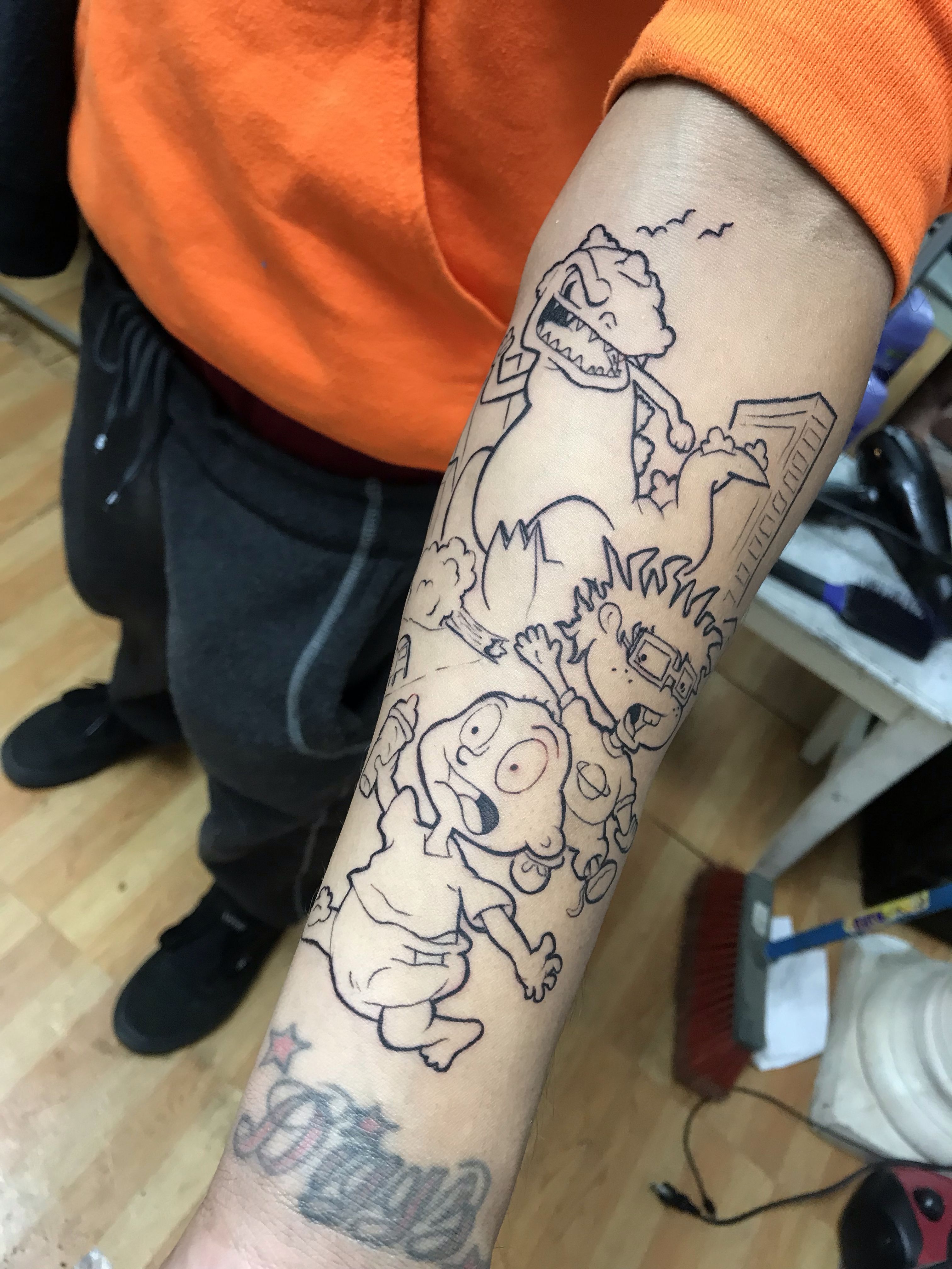Update More Than 56 90S Cartoon Sleeve Tattoo Best In Cdgdbentre Update More Than 56 90S Cartoon Sleeve Tattoo Best In Cdgdbentre